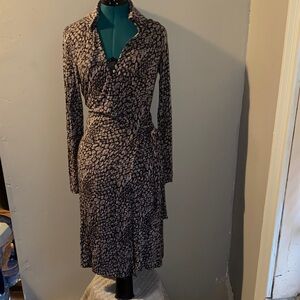 Tart Black and White Long Sleeve Dress